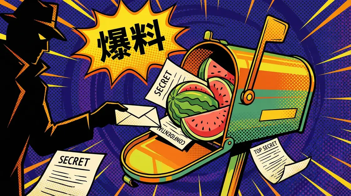 今日吃瓜 匿名爆料通道漫画插图
